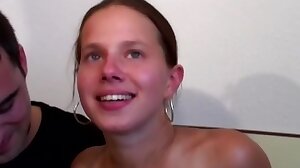 busty french babes first anal casting
