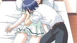 Hentai teen gets tittyfucked and pussy pumped