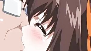 Cute hentai girl gets double penetrated