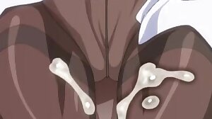 Hentai babe tittyfucks and gets jizzed