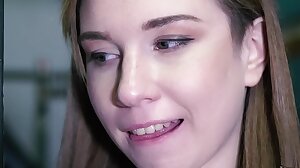 Sweet sexy teen caught fingering her pussy by grandpa and he fucks her twat