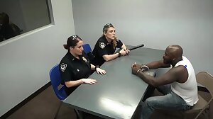 Dude gets busted for stealing a car and solicitation charges by milf cops