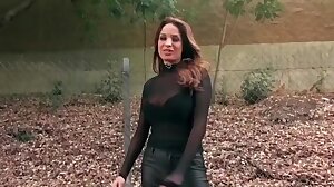 Busty Anissa Kate pays her ride with sex