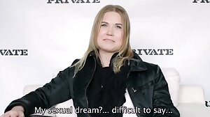Wannabe Violette Pink thinks this porn casting...