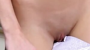 Chloe Foster Fingers Her Shaved Pussy
