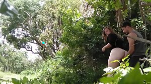 Florida BBW gets fucked outside