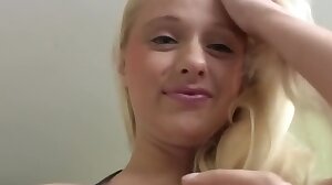 Innocent blonde girl anal hardcore video