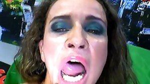 Experienced MILF Tara tries bukkake - GGG