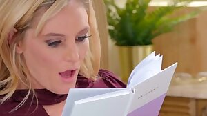 When the hot stepmom finds her stepdaughters sex diary