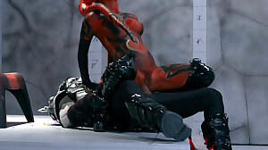 Heavily tattooed busty Kleio Valentien riding the hard prick - Kleio Valentien