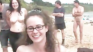 Outdoor aussie group orgy