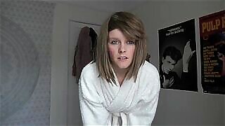 Sex starved stepmom gets fucked by stepson