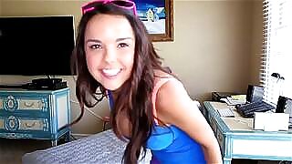 Dillion Harper Strips & Touches herself