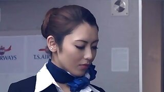 Japanese flight attendant