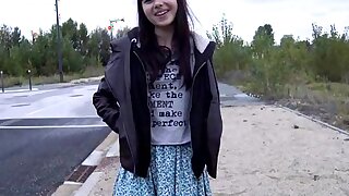 18 years old teen Luna first nude casting