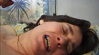 Hairy French Amateur Mature. Anal