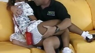 Old cowboy exploits and sodomizes junior asian american, A filthy old cowboy wannabe exploits and sodomizes junior asian american girl for your viewing pleasure and his sick perversion.