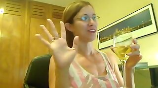 second video, Hot BBW Wife brings husband home a surprise he will never forget.