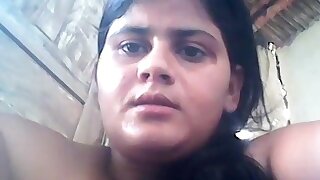 Lahore Big Boob Babe Asiya, Big boob Lahori raand Asiya stripping naked and trying on various bra panties showing her mouth watering big tits and ass cheeks in this self recorded naked mms.