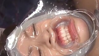 Hardcore bondage with Ichika Kuroki mouth wide open pouring cum, Ichika Kuroki is a cute and sexy young girl with a ball gag stuck to her mouth. Hardcore bondage action goes down as she crawls on the floor and has her pussy buzzed by a vibrator. An instru