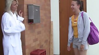 Amazing pornstar Pinky June in fabulous blowjob, brazilian adult clip, A pair of sexy 18-year-olds take a bath together, and before you know it there eating out each other's sweet shaved pussies in this hot lesbian sex session from Eromaxx Films' Teenage