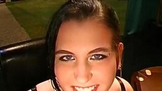college girl Gags on Bukkake Gangbang Fucked, Chubby delicious college girl girl is fucked by group of guys and gets thoroughly bukkaked!