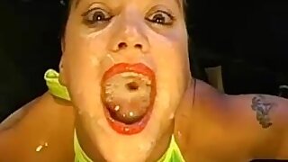 Ugly German whore enjoys a bukkake orgy, Pretty ugly and incredibly perverted German slut enjoys her face getting covered in cum in this bukkake orgy video.
