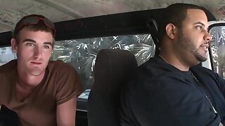 Paris in One Lucky Fan!, Hey guys! Preston here, bringing you this week's bangbus. We did something different this week. No, not completely new but its been a long time since i've done this. So today i decided to go ahead and bring a fan on the bus again