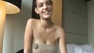 Non-Professional anal casting,