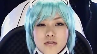 Cosplay XXX Video Evangelion Rei, Who doesn't know beautiful Rei from Evangelion? Everybody dreams of fucking this asian girl with blue hair. Finally, a porn cosplay version of Evangelion came out!