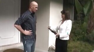 Sexy Older Cougar June Banging,