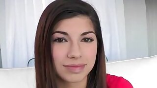 Ava loves to swallow big white cock, Super hot Ava comes home to rest. Avas boyfriend surprises her with huge cock. Ava swallows her boyfriends dick instantly. Her boyfriend positions her sexy body to fuck Ava in doggystyle. Avas boyfriend cant hold back