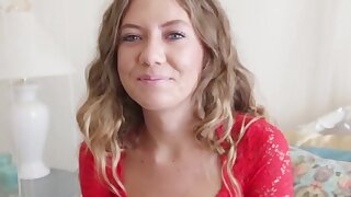 Deep throating teen babe, Deep throating teen babe swallows cum from bbc in pov