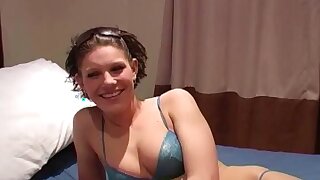 Unwanted Facual Cumshots for chavvy babe, Chavvy non-professional honey takes a load of unwanted facual cumshots