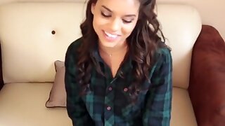 Ebony teen first timer,