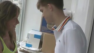 Mutual sex benefit, Having sex with some horny rich guy from the Internet right on their anniversary was beneficial and satisfying for this slutty teeny and her perverted boyfriend. He always wanted to see her fuck another guy and she wanted money for new