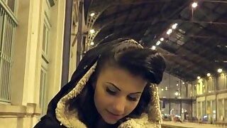 Cute amateur Eurobabe Caprice pounded like a champ for money, If you want to bang the hottest Euro girls, get out to the train station like this guy and start waving your money around. With a bit of smooth talk, dude convinced Caprice to go home and show