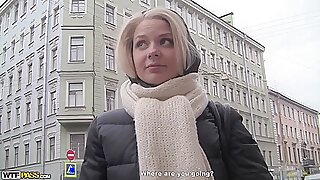 Czech girl picked up on the street
