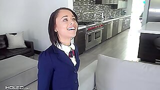 Dirty Schoolgirl Is Happy To Be Fucked Hard