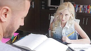 Little Student Wants Her Tutors Big Cock
