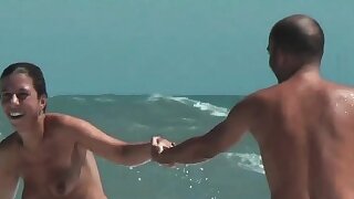 Real young beach nudist voyeur video
