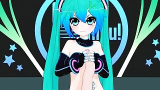 Hottie futagirl fucking hard hentai babe