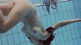 Amateur Lastova continues her swim