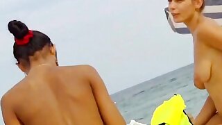 Topless Beach Amateurs Teens Spy Video
