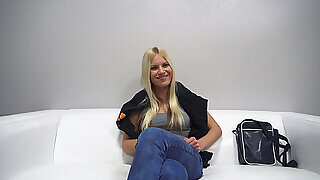 Shy College Girl with Big Natural Tits Gets Hard Fuck to Orgasm