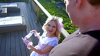 Playing With My Little Bunny